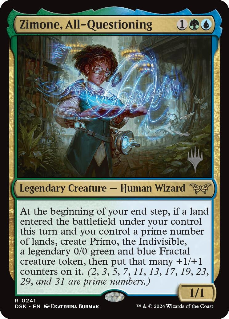 Zimone All-Questioning (241) [PPDSK] - MTG Single