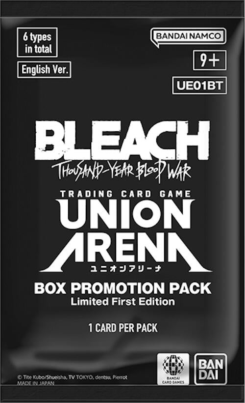 BLEACH: Thousand-Year Blood War - Box Promotion Pack [UE01BT] - Union Arena Sealed
