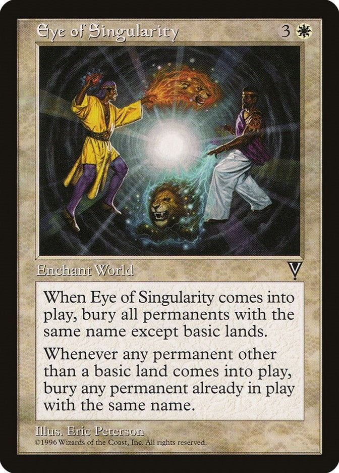 Eye of Singularity [VIS] - MTG Single
