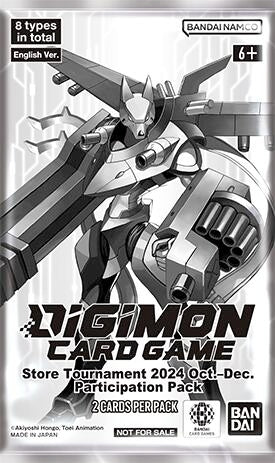 Store Tournament 2024 Oct.-Dec. Participation Pack [D-PR] - Digimon Card Game Sealed