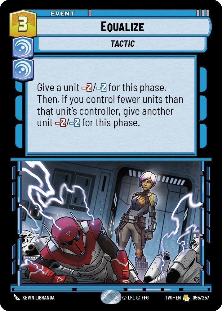 Equalize (55) (TOR) - Star Wars: Unlimited Single
