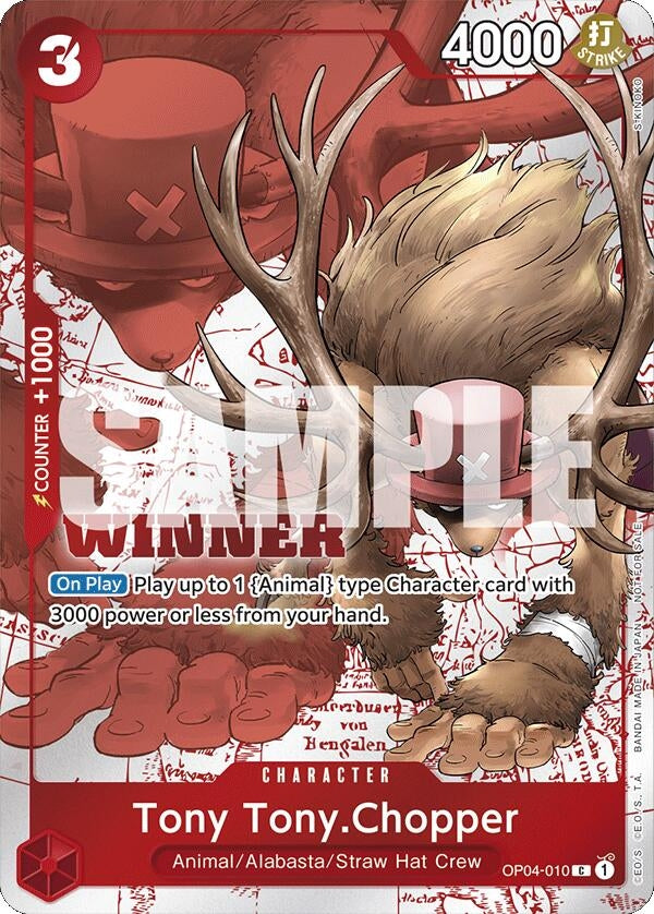 Tony Tony.Chopper (Winner Pack 2024 Oct.-Dec.) (4010) (OP-PR) - One Piece Card Game Single