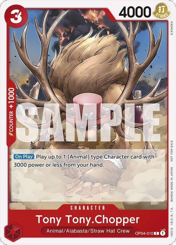 Tony Tony.Chopper (Tournament Pack 2024 Oct.-Dec.) (4010) (OP-PR) - One Piece Card Game Single