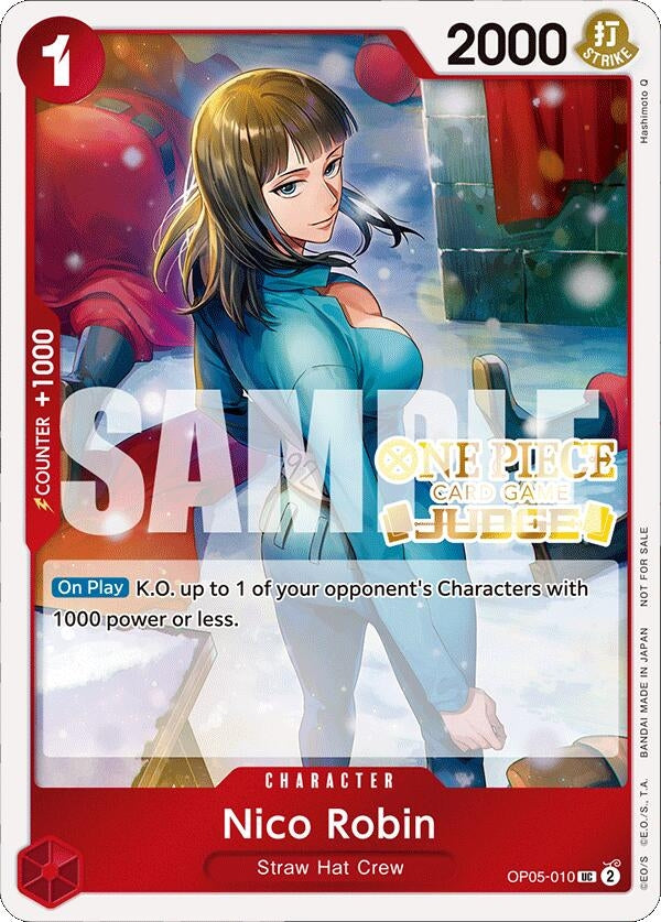 Nico Robin (Judge Pack Vol. 4) (5010) (OP-PR) - One Piece Card Game Single