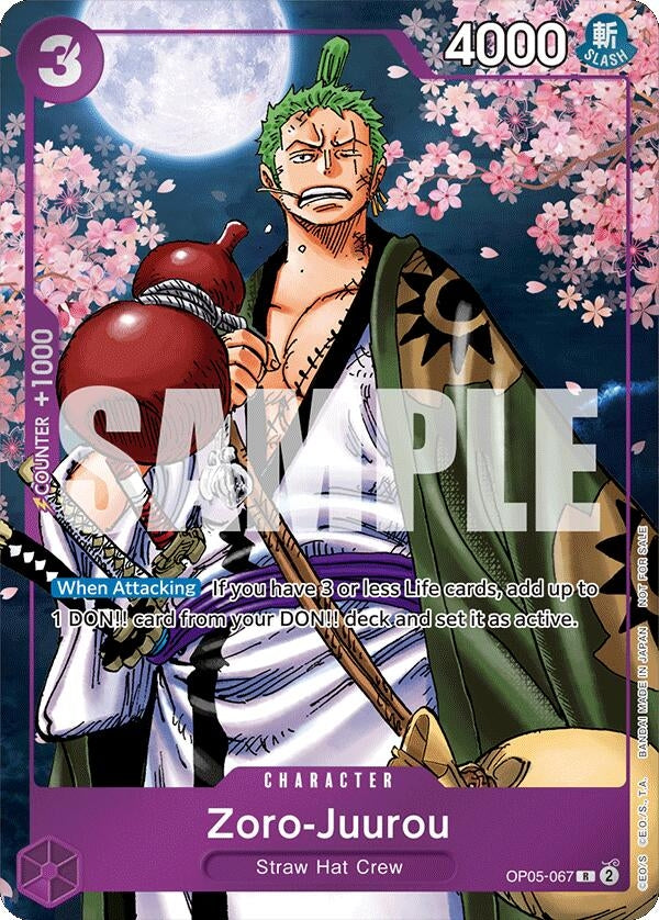 Zoro-Juurou (Event Pack Vol. 5) (5067) (OP-PR) - One Piece Card Game Single