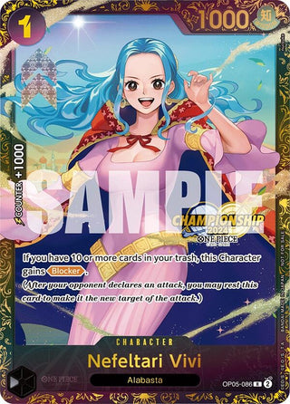 Nefeltari Vivi (October Championship 2024 Store Regionals) (5086) (OP-PR) - One Piece Card Game Single