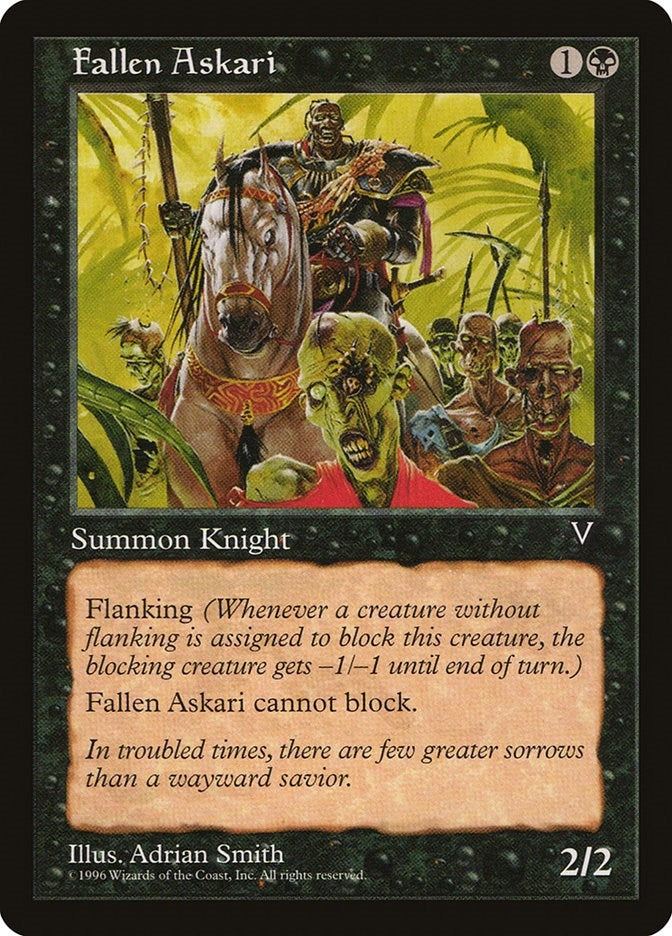 Fallen Askari [VIS] - MTG Single
