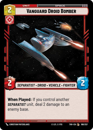 Vanguard Droid Bomber (160/257) (Twilight of the Republic)