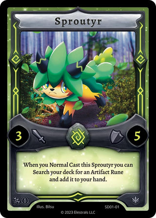 Image for Sproutyr (SD01-01) (Centaurbor Starter Deck [First Edition]) - Elestrals