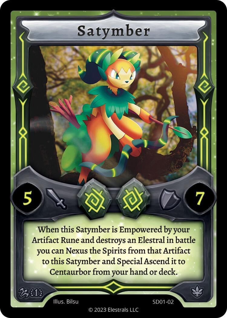 Image for Satymber (SD01-02) (Centaurbor Starter Deck [First Edition]) - Elestrals