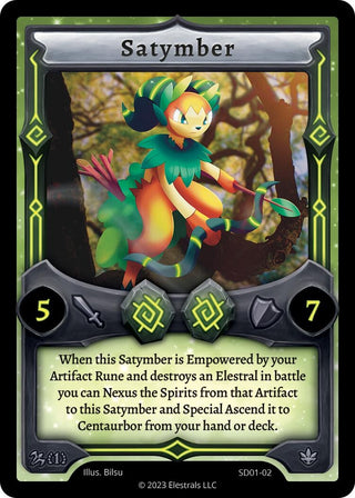 Image for Satymber (SD01-02) (Centaurbor Starter Deck [First Edition]) - Elestrals