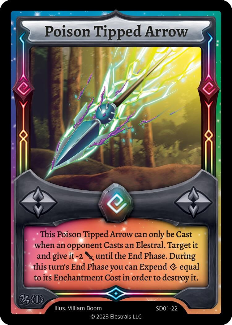 Image for Poison Tipped Arrow (SD01-22) (Centaurbor Starter Deck [First Edition]) - Elestrals