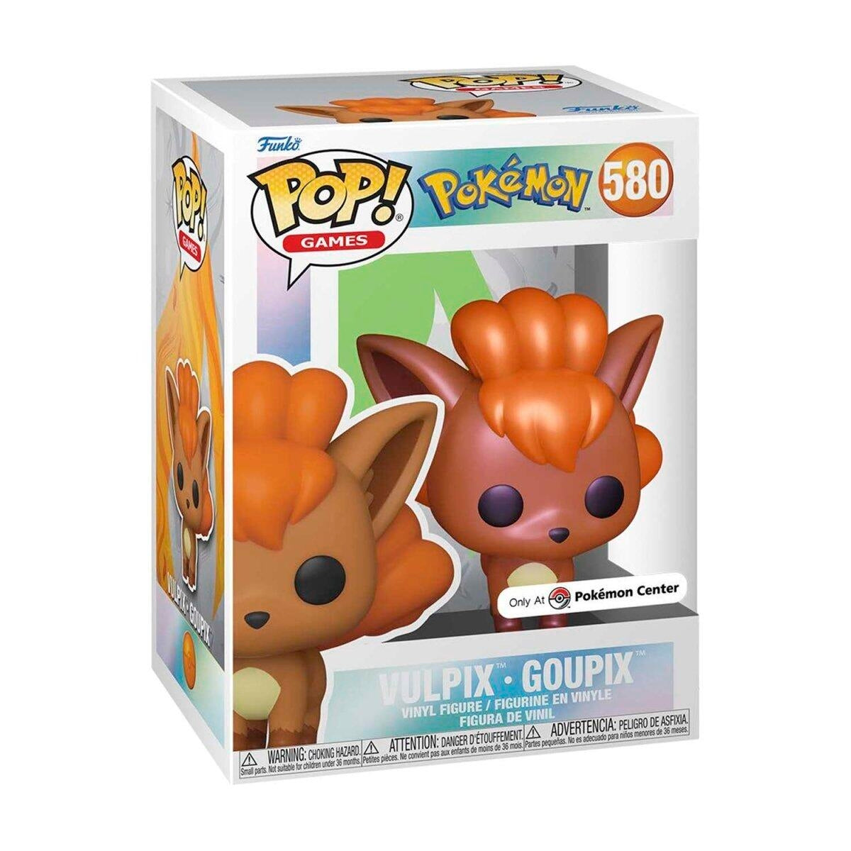 Pokemon: Vulpix (Pokemon Center Exclusive) (580) [POP!] - Funko Sealed