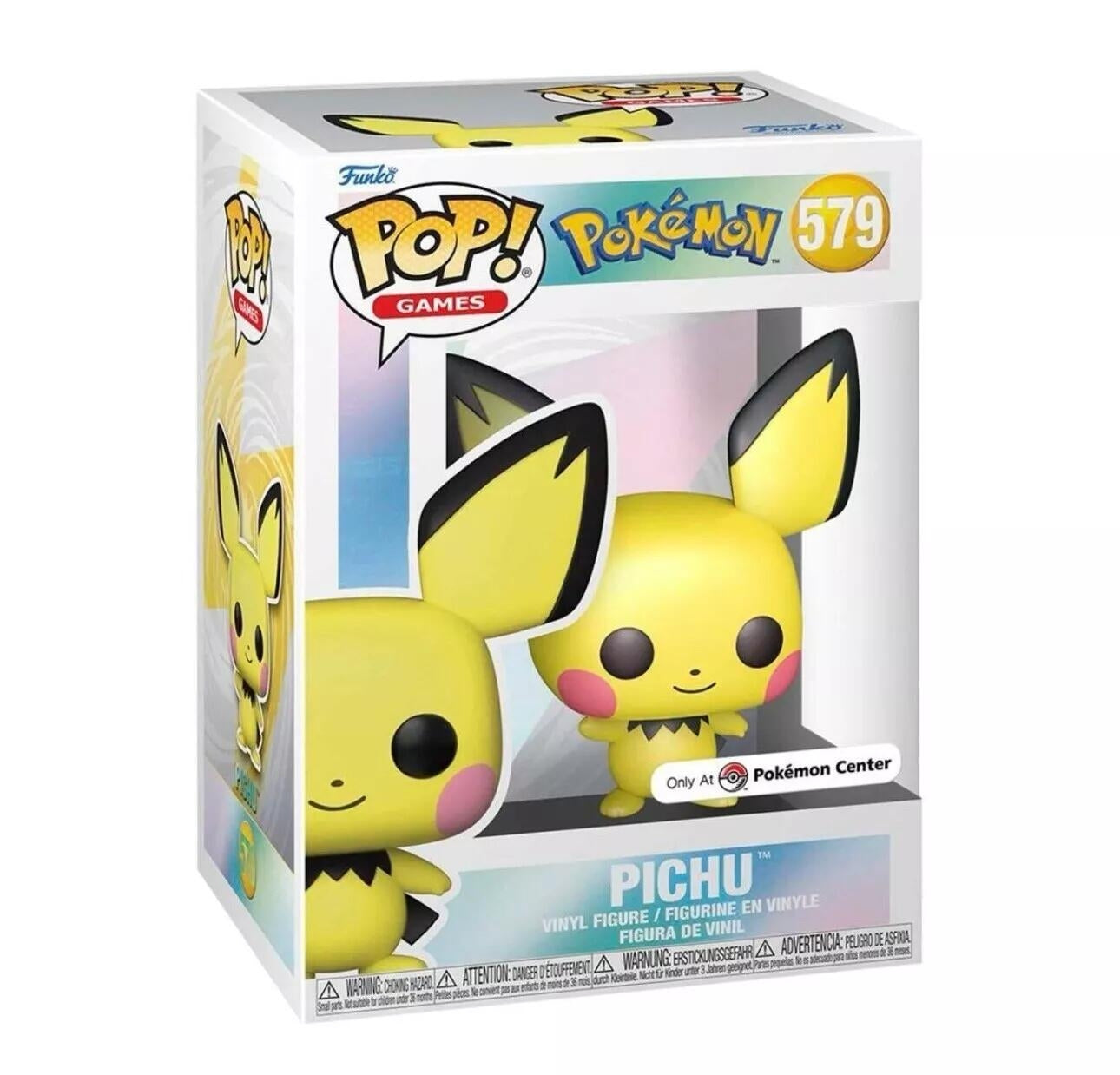 Pokemon: Pichu (Pokemon Center Exclusive) (579) [POP!] - Funko Sealed