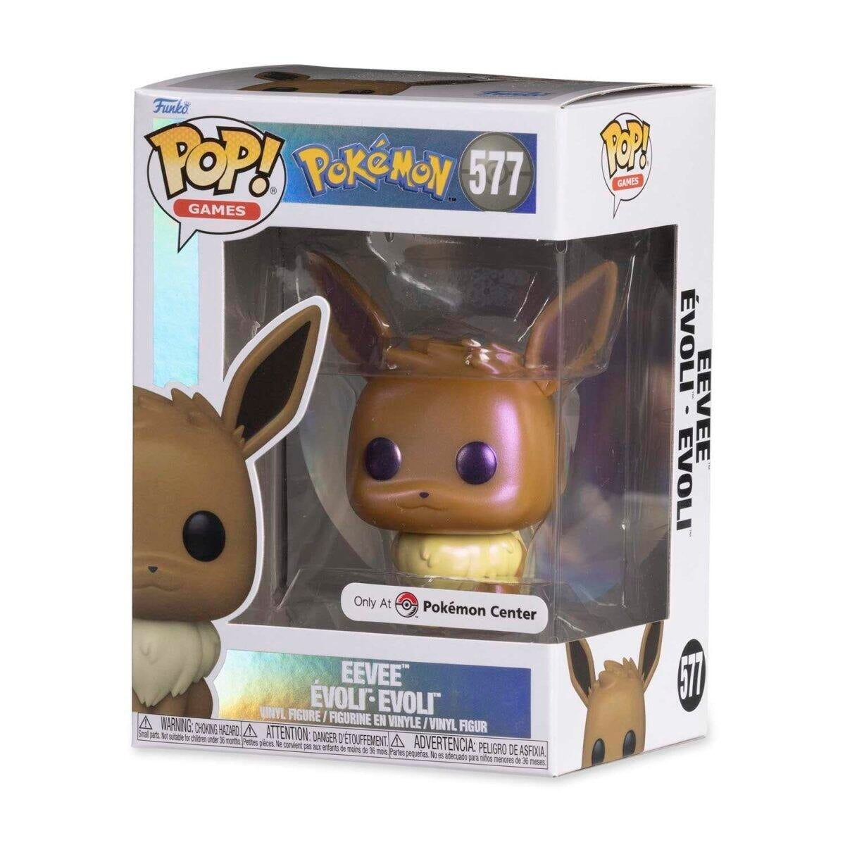 Pokemon: Eevee (Pokemon Center Exclusive) (577) [POP!] - Funko Sealed