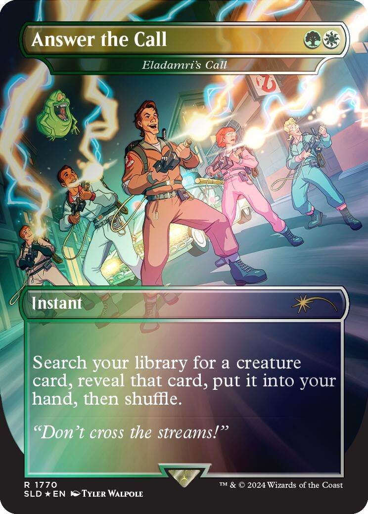 Answer the Call - Eladamri’s Call (Rainbow Foil) (1770) [SLD] - MTG Single