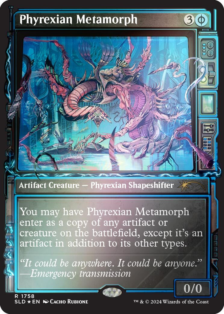 Phyrexian Metamorph (Rainbow Foil) (1758) [SLD] - MTG Single