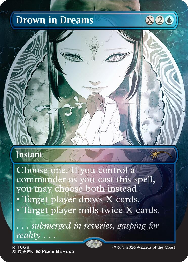 Drown in Dreams (Rainbow Foil) (1668) [SLD] - MTG Single