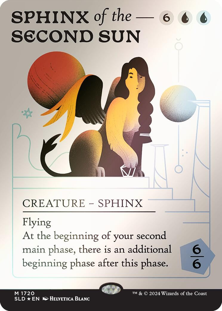 Sphinx of the Second Sun (Rainbow Foil) (1720) [SLD] - MTG Single