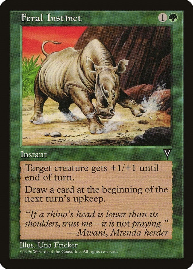 Feral Instinct [VIS] - MTG Single
