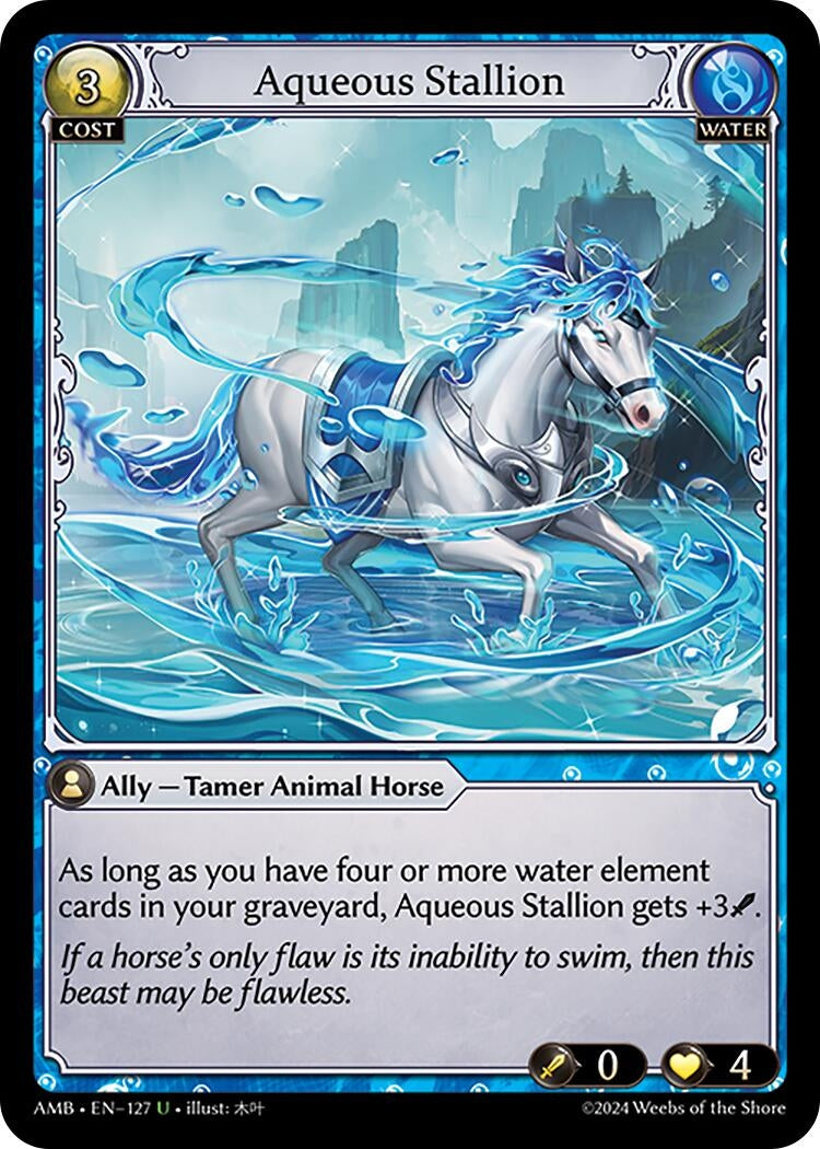 Aqueous Stallion (127) (Mortal Ambition)