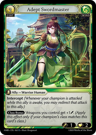 Adept Swordmaster (165) (Mortal Ambition)