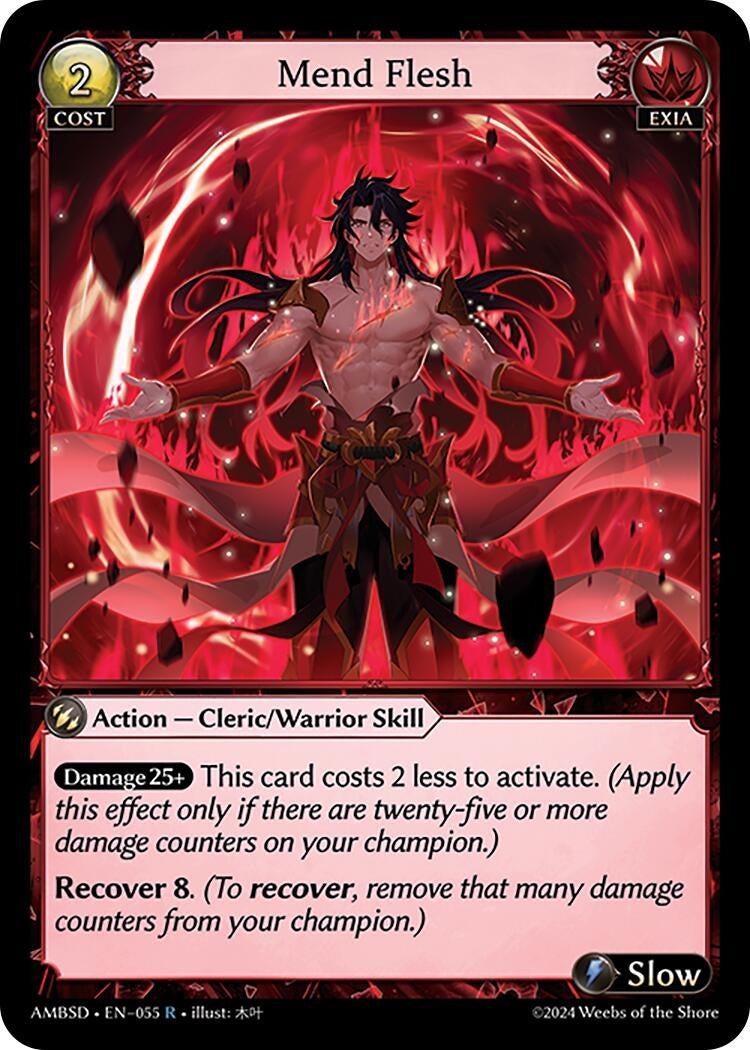 Image for Mend Flesh (055) (Mortal Ambition Starter Decks) - Grand Archive TCG