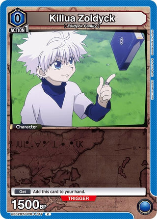 Killua Zoldyck (017) (Box Topper Foil) (21017) [UE02BT] - Union Arena Single