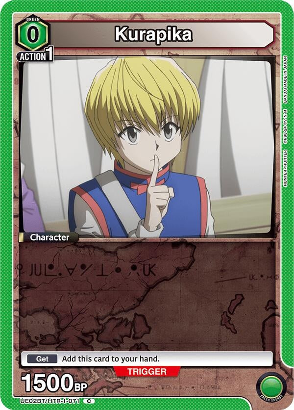 Kurapika (071) (Box Topper Foil) (21071) [UE02BT] - Union Arena Single