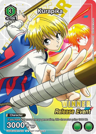 Kurapika (Release Event Winner) (1072) [UE02BT_RE] - Union Arena Single