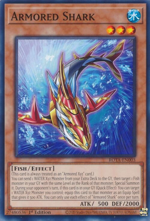 Armored Shark (3) (ROTA) - YuGiOh Single