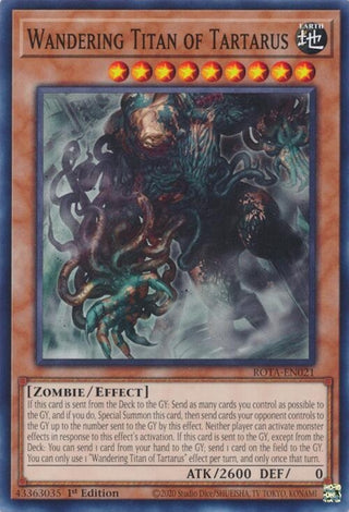 Wandering Titan of Tartarus (21) (ROTA) - YuGiOh Single