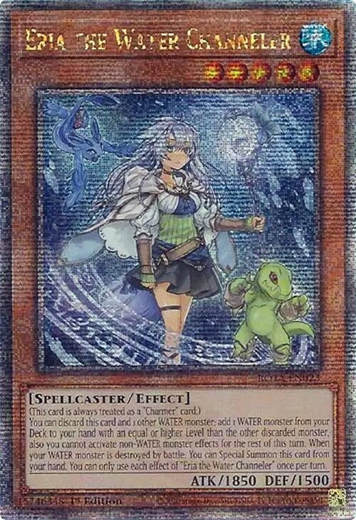 Eria the Water Channeler (Quarter Century Secret Rare) (23) (ROTA) - YuGiOh Single