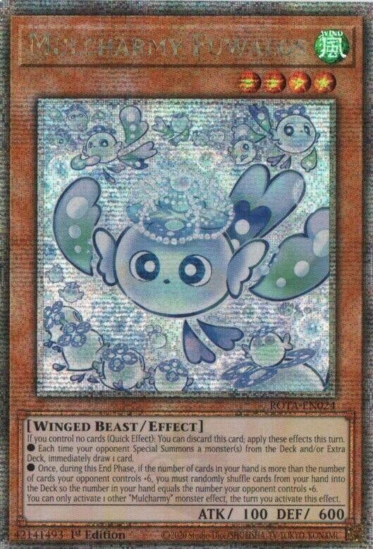 Mulcharmy Fuwalos (Quarter Century Secret Rare) (24) (ROTA) - YuGiOh Single
