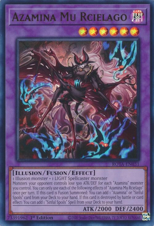 Azamina Mu Rcielago (31) (ROTA) - YuGiOh Single