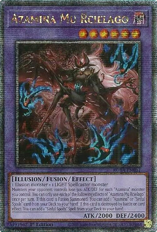 Azamina Mu Rcielago (Quarter Century Secret Rare) (31) (ROTA) - YuGiOh Single