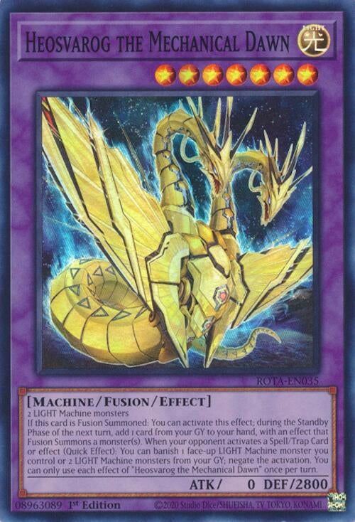 Heosvarog the Mechanical Dawn (35) (ROTA) - YuGiOh Single
