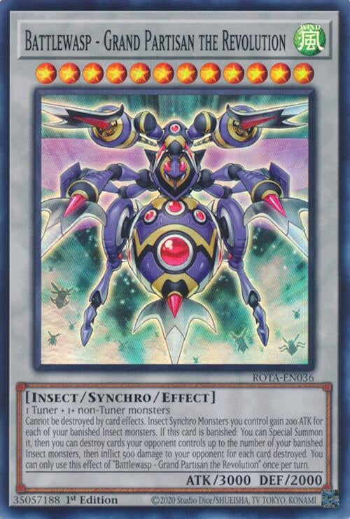Battlewasp - Grand Partisan the Revolution (36) (ROTA) - YuGiOh Single