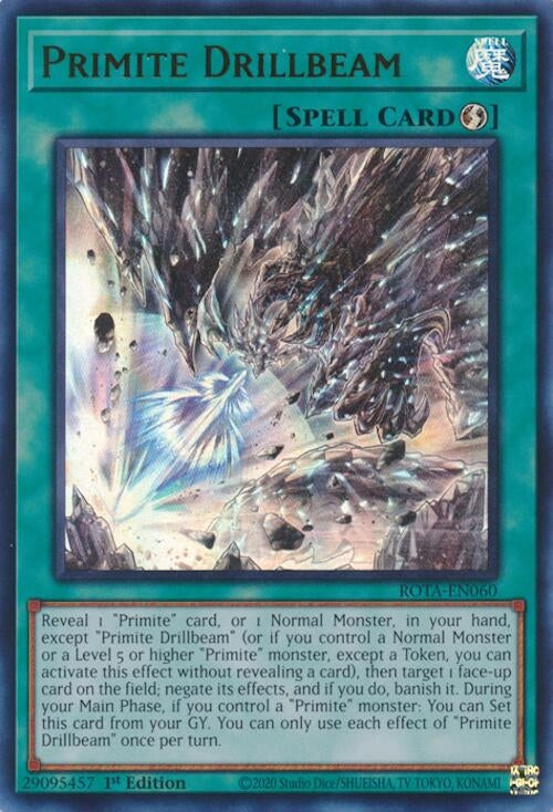 Primite Drillbeam (60) (ROTA) - YuGiOh Single