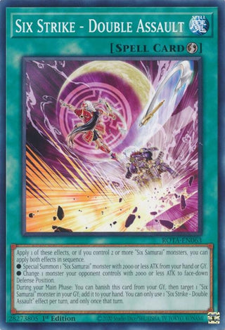 Six Strike - Double Assault (63) (ROTA) - YuGiOh Single
