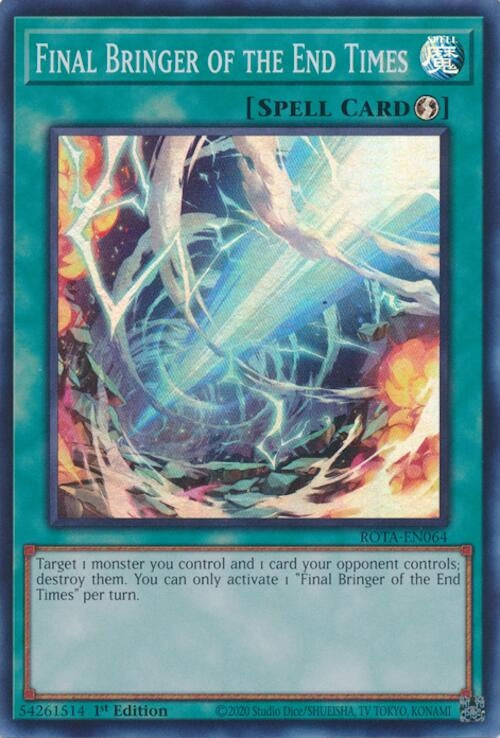 Final Bringer of the End Times (64) (ROTA) - YuGiOh Single