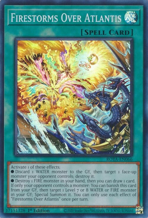 Firestorms Over Atlantis (66) (ROTA) - YuGiOh Single