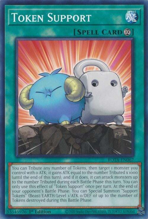 Token Support (67) (ROTA) - YuGiOh Single