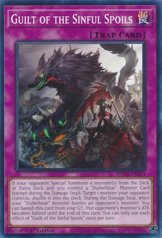 Guilt of the Sinful Spoils (74) (ROTA) - YuGiOh Single