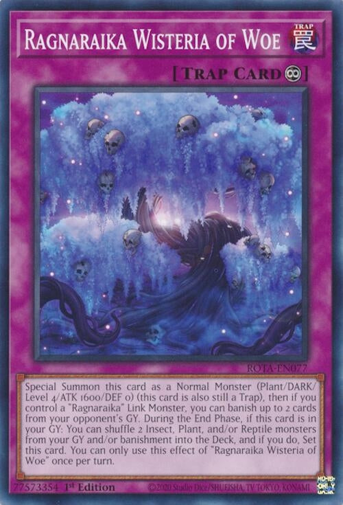 Ragnaraika Wisteria of Woe (77) (ROTA) - YuGiOh Single