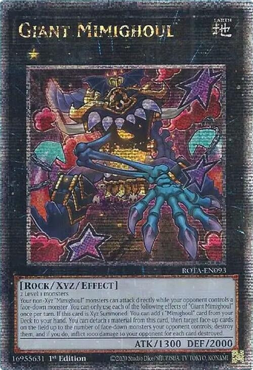Giant Mimighoul (Quarter Century Secret Rare) (93) (ROTA) - YuGiOh Single