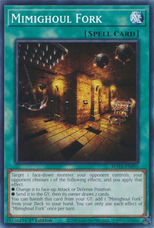 Mimighoul Fork (95) (ROTA) - YuGiOh Single