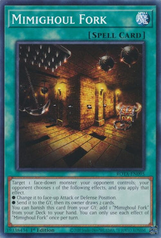 Mimighoul Fork (95) (ROTA) - YuGiOh Single