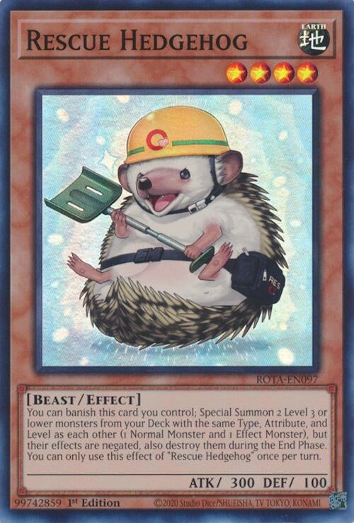 Rescue Hedgehog (97) (ROTA) - YuGiOh Single