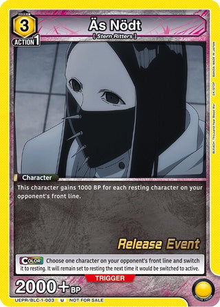 As Nodt (003) (11003) [UE01BT_RE] - Union Arena Single
